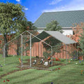 Extra Large Metal Chicken Coop with Waterproof and Anti-Ultraviolet Q24924