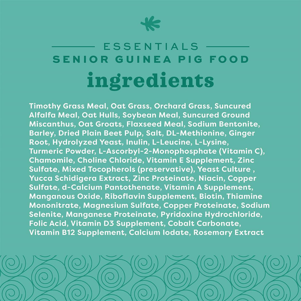Senior Guinea Pig Food D152587