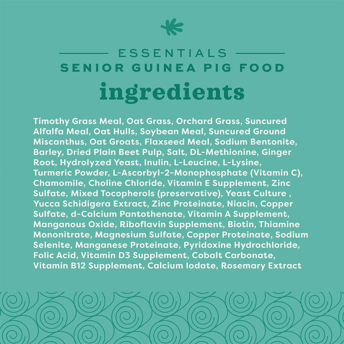 Senior Guinea Pig Food D152587