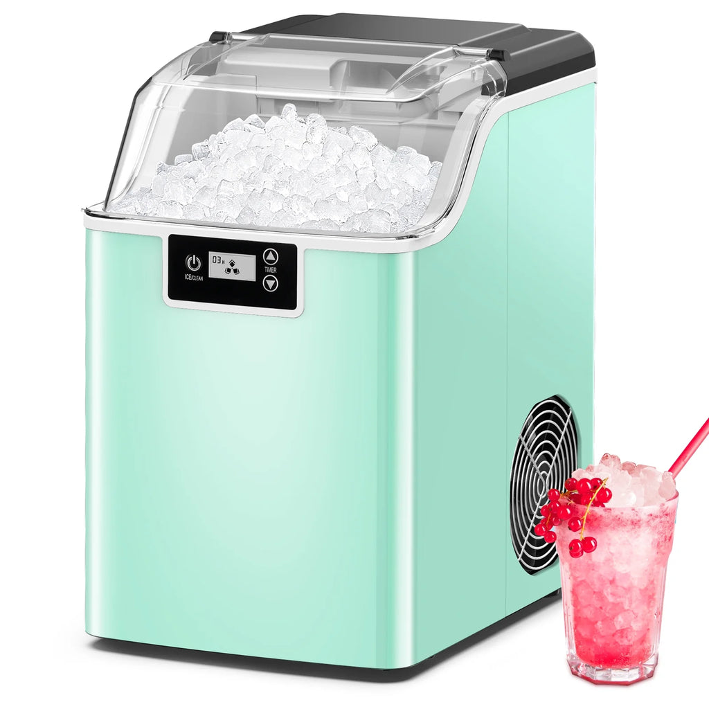 Black Portable Countertop Ice Maker with Basket & Scoop Y22583