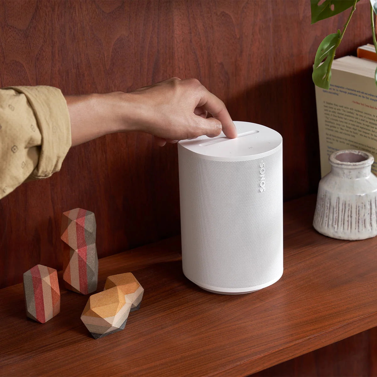 Voice-Controlled Wireless Smart Speaker with Bluetooth (Black) M142053
