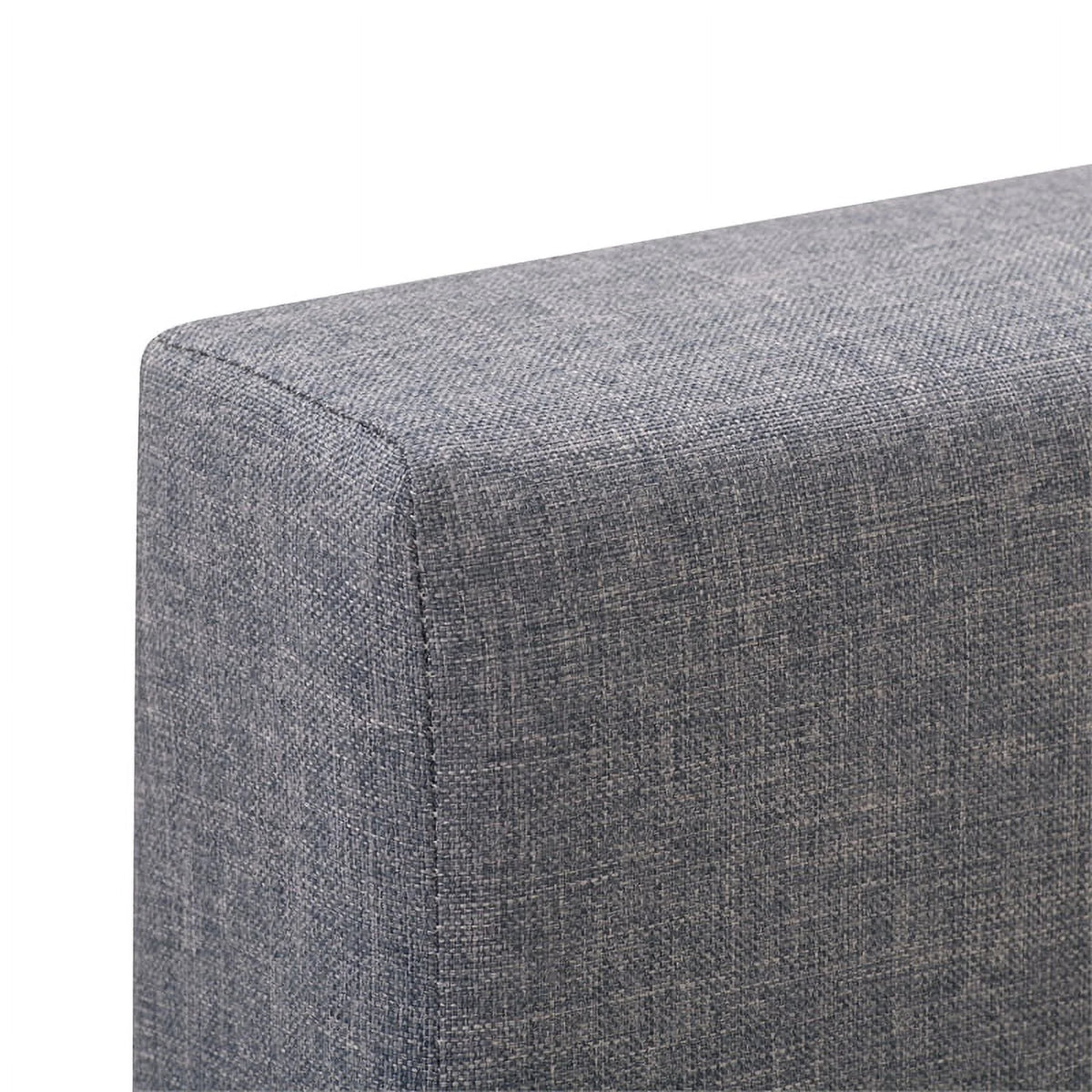 Upholstered Engineered Wood Queen Bed in Gray I88387