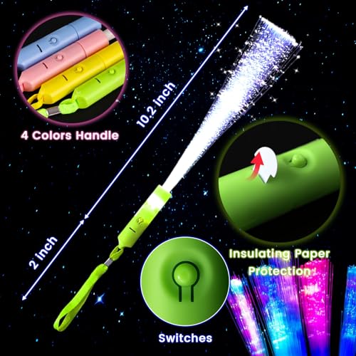 12PCS Colorful Flashing LED Light Up Glow Sticks L14131