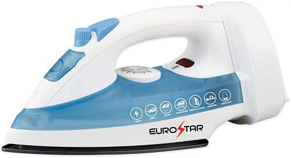 White Steam Iron with Auto Shut-Off N96359