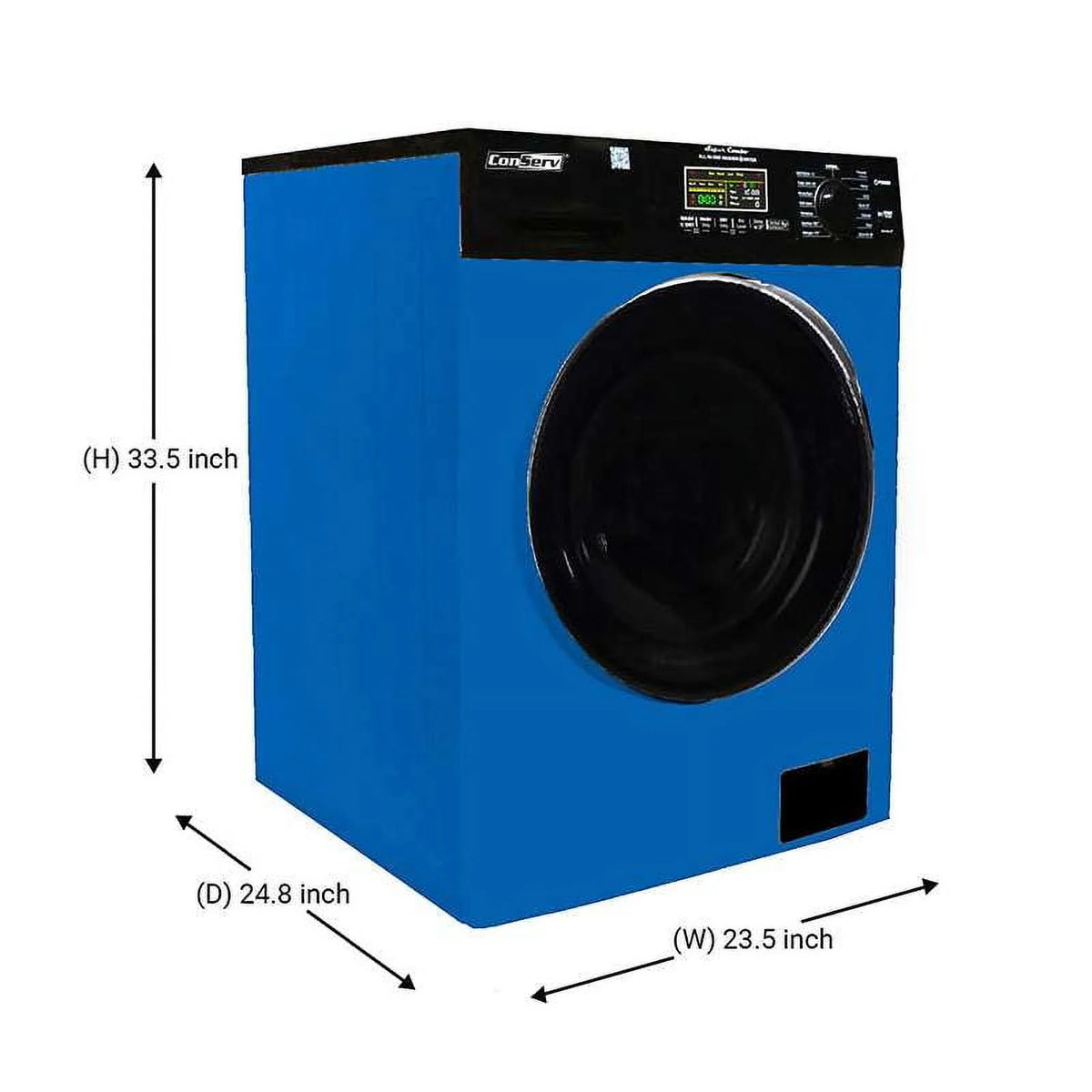 Compact 110V Vented/Ventless Combo Washer Dryer 1400 RPM I688123
