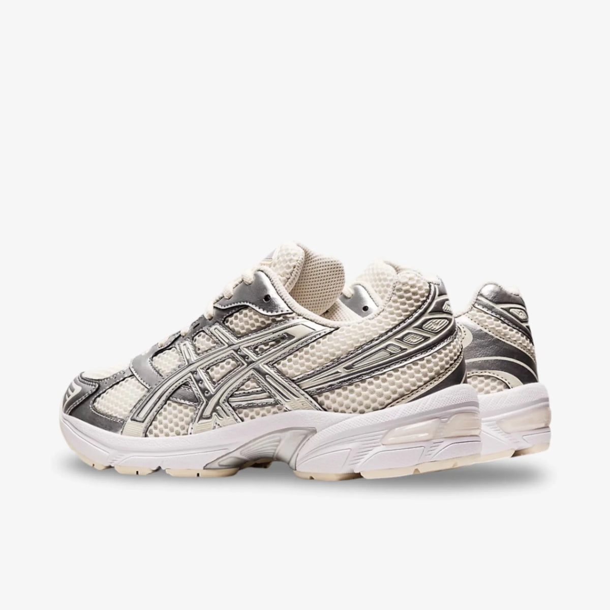 Cream Pure Silver Sneakers T1881