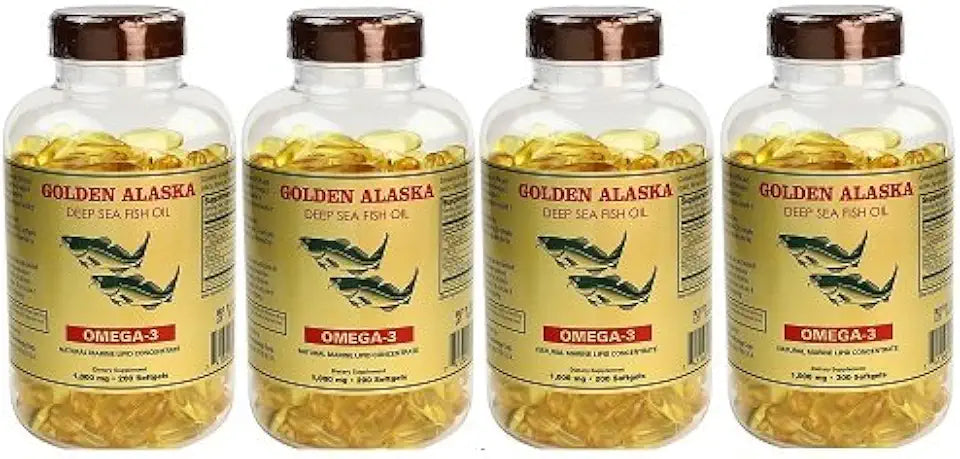 Omega-3 Fish Oil 1000 Mg EPA & DHA 200 Softgels Y509309