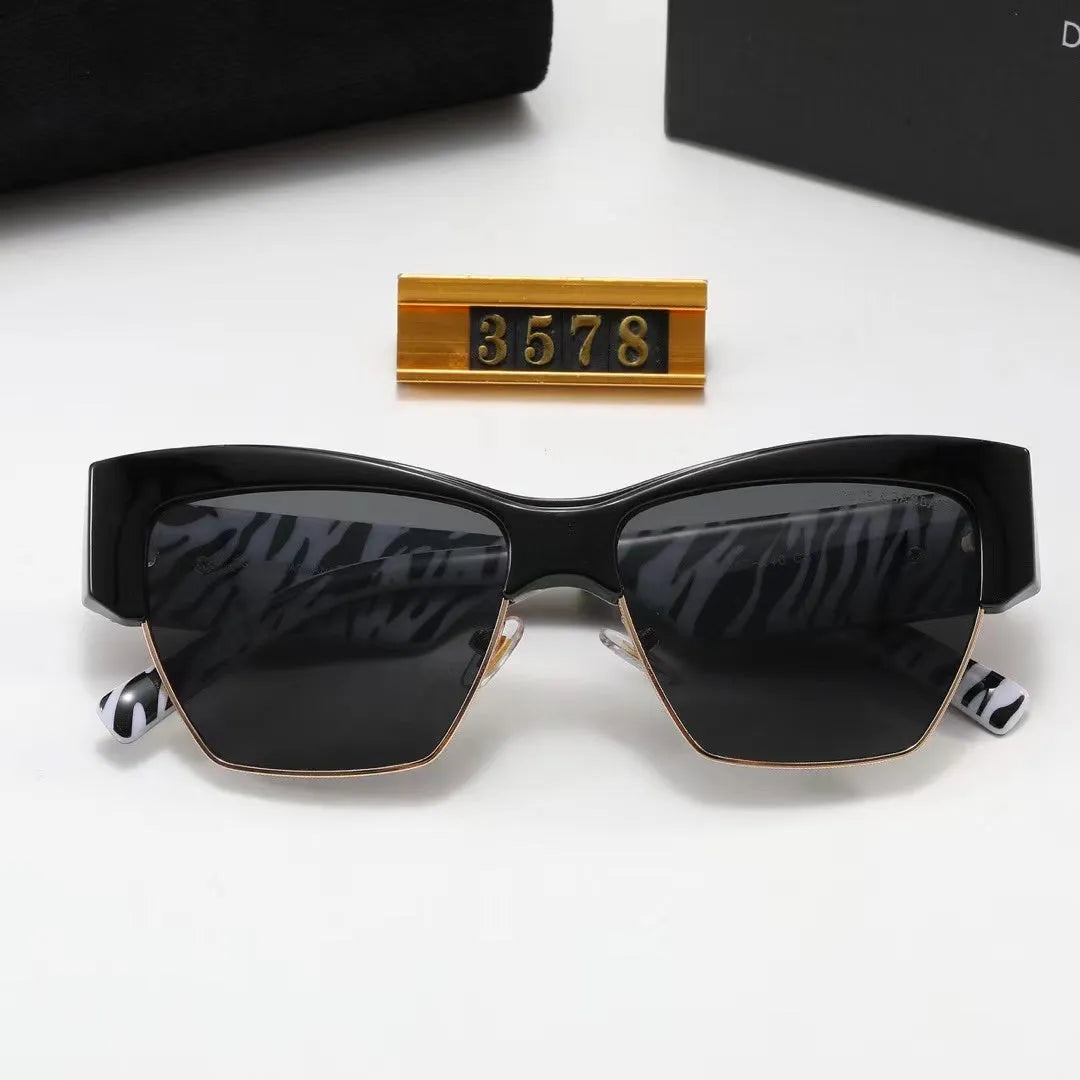 Half Frame Polarized Sunglasses C517