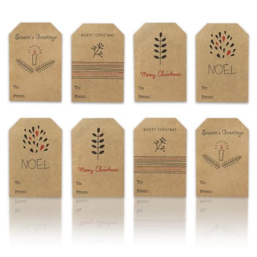 Christmas Gift Tags 2 x 3 25 Adhesive Labels I55021