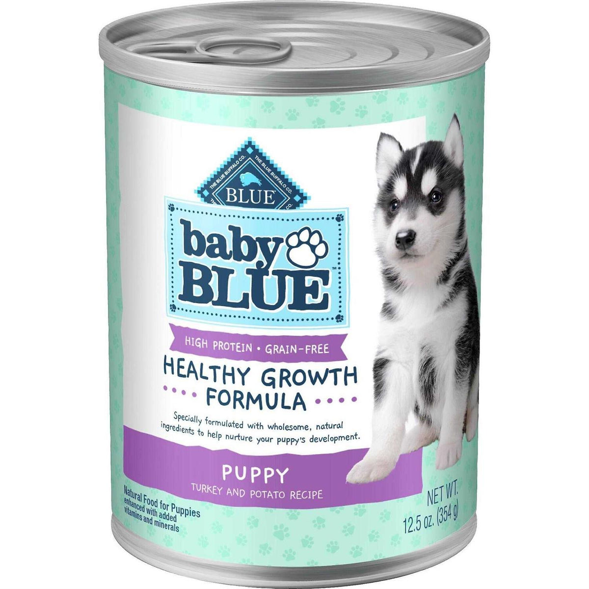 High Protein Grain-Free Turkey & Potato Recipe Puppy Wet Food X849279