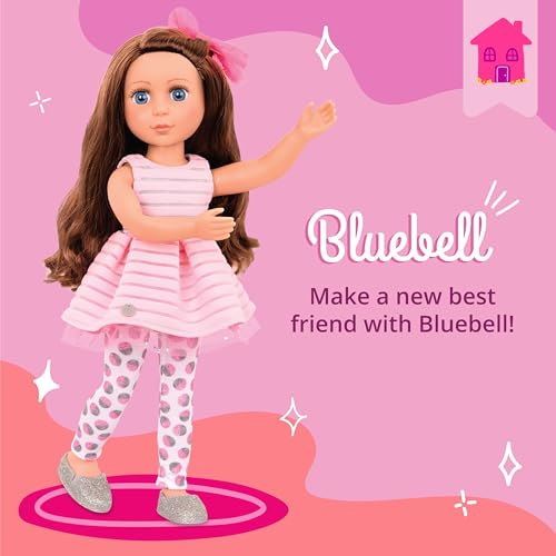 14-Inch Fashion Doll with Brown Hair & Blue Eyes Q48478