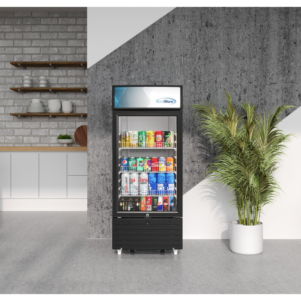 6 cu. ft. One Glass Door Display Merchandiser Refrigerator O404010