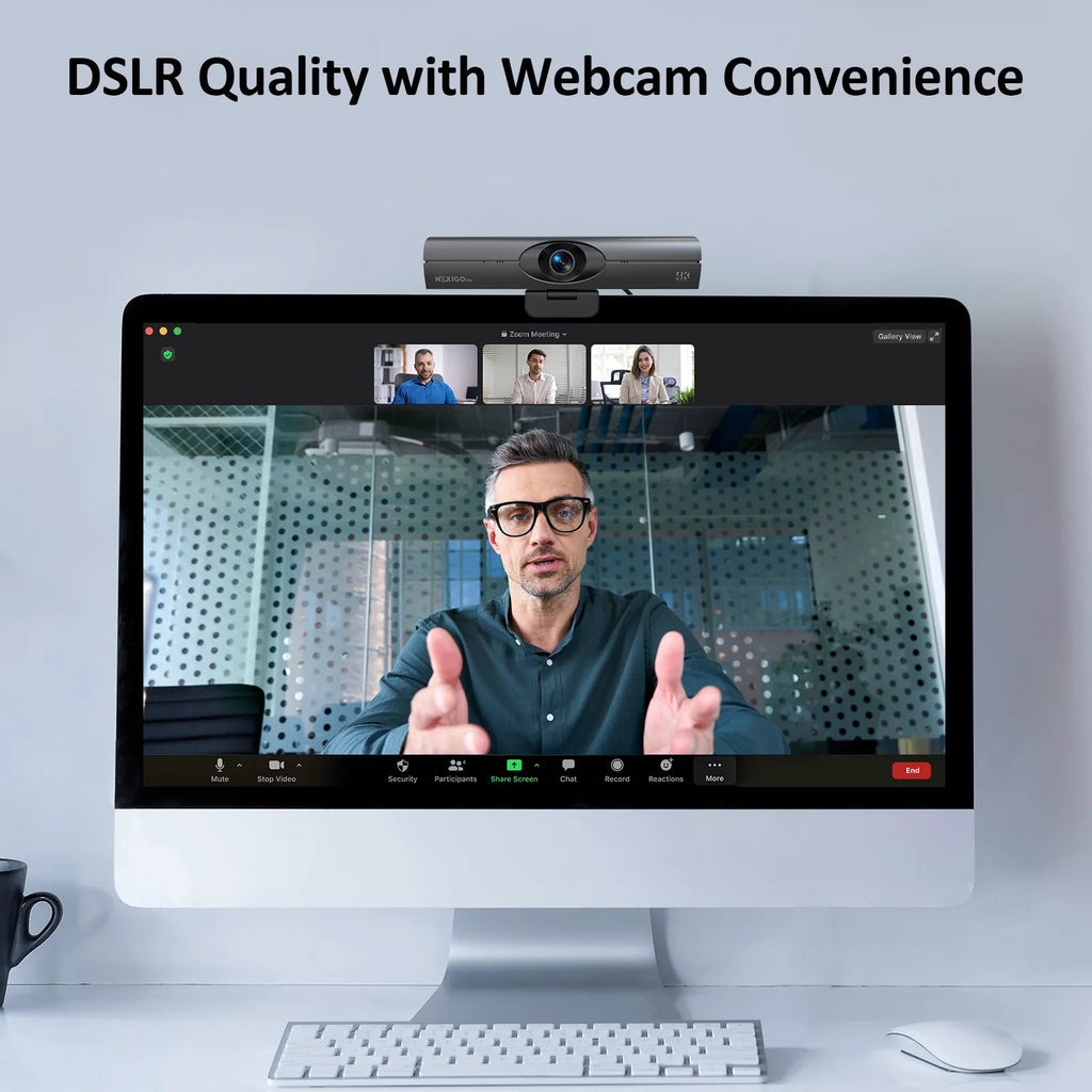 4K AI Webcam with Noise-Canceling Mic S795702
